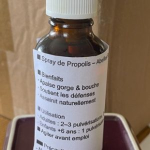 Propolis en spray (fait maison)