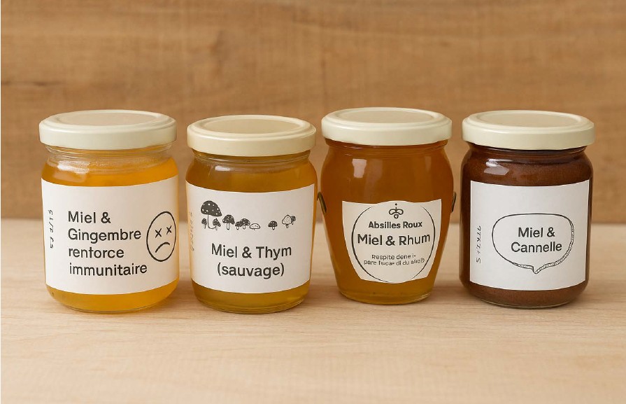 Miels pour la cuisine